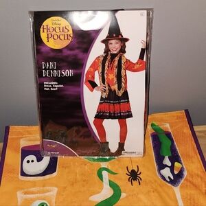 HOCUS POCUS Dani Dennison Kids Girls Costume Sz M 8-10 New!